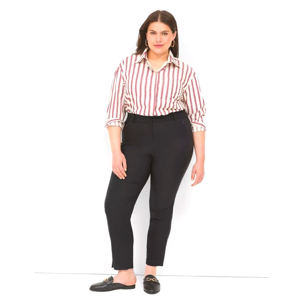 NWT Lane Bryant 24 Petite Slim 4-Season Ankle Pant